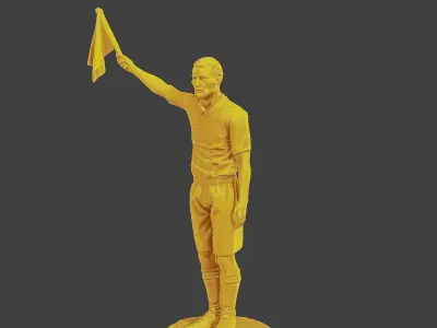 Soccer Player SP 046 3D print model