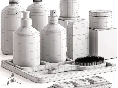 Bathroom Accessories 09 3D model