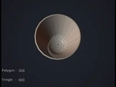 Bar Glass Shooter Single Free low-poly 3D model