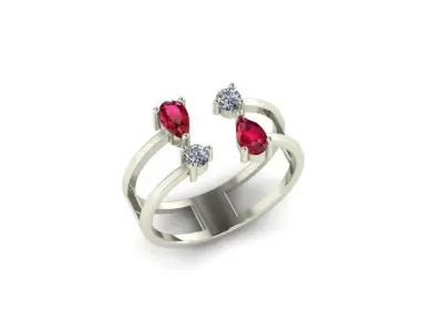 gold ring model 3d 3D model