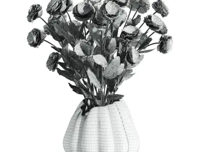 bouquet 3D model 19
