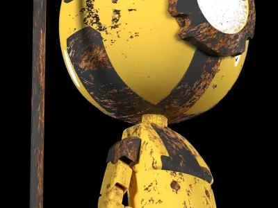 Little Bot Bunny 3D model