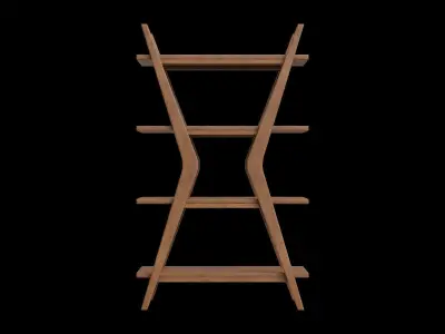 Stratton Etagere Shelf Low-poly 3D model