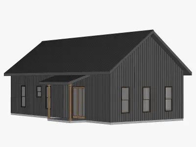 Barndominium House 012 -Archimple LLC 3D model