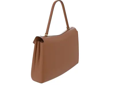 Balenciaga Rodeo Bag Brown Low-poly 3D model