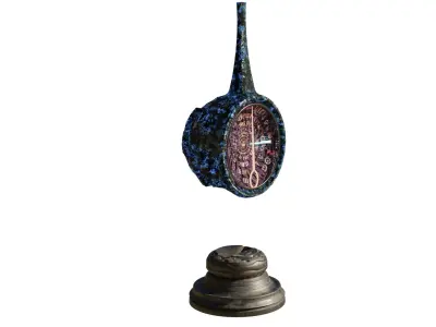 Chrono key 3D model