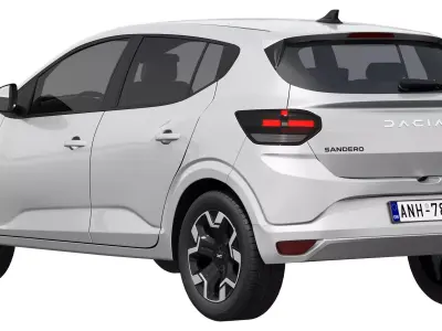 Dacia Sandero 2026 3D model