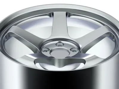 Yokohama Advan GT 3D Print 1-24 Scale  3D print model