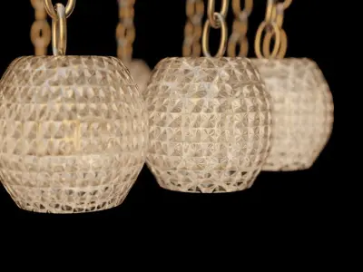 jhumar light 3D model