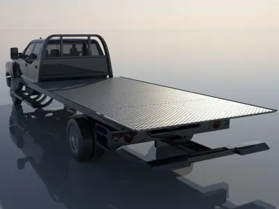 Chevrolet Silverado 5500 Tow Truck  3D print model