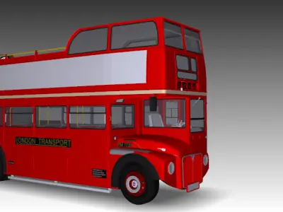 AEC Routemaster Opentop 3D model