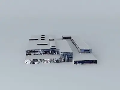 North Hangar Free 3D model