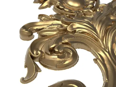  decorative pattern ready for 3D printing 3D model