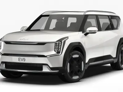 Kia EV9 2024 3D model