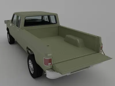 Pick-up 6 pickup truck 3D model
