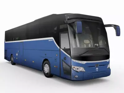 Temsa Maraton Low Poly Low-poly 3D model