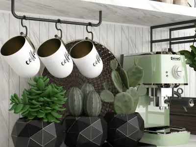 Kitchen accessories 009 3D model