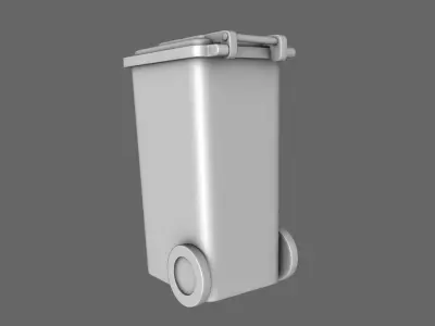 Garbage Bin Free 3D model