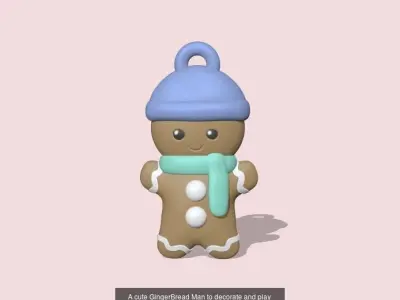 Christmas Tree Ornaments 3 3D Model Collection