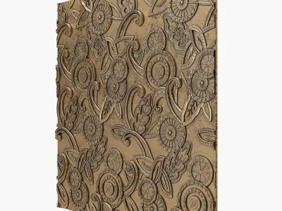 Decorative Plate for cnc 3D model