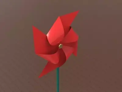 Pinwheel Free 3D model