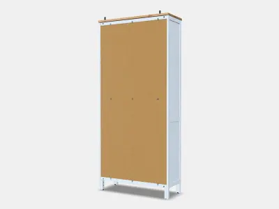 HEMNES Bookcase 1 3D model