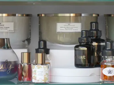 Large makeup kit 3D model