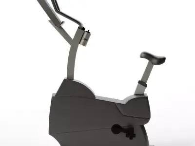 Life Fitness Professional - Performance Upright Exercise Bike Low-poly 3D model