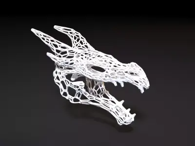 Dragon Skull 3D print model purchase