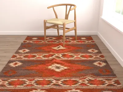 Rugs No 911 Low-poly 3D model