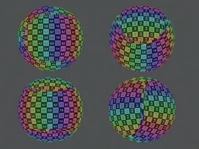 Tennis Ball 3D model 9
