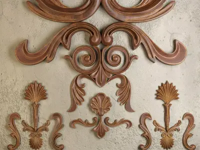 ornament 3D model 7