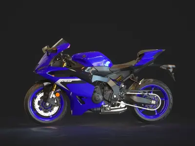 Base model  Yamaha R9 2025  3D model