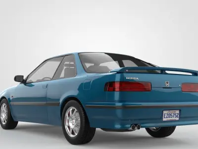 Honda Integra Coupe 1990 3D model