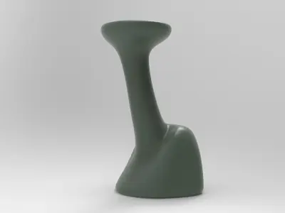 Juyer Bar Stool Low-poly 3D model
