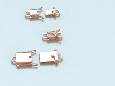 Open Box Clasp 3D print model