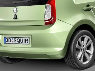Skoda Citigo 5-door 2013 3D model
