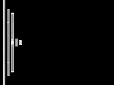 Bamboo Wind Chimes Balinese Sound Decoration 3D model