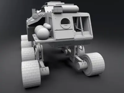 Jordans Daihotai Tractor Scale model   3D print model