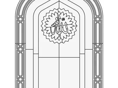 mihrab 3D model