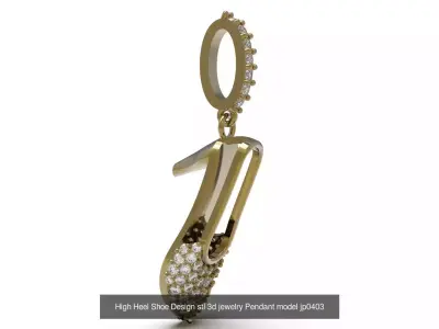 Pendant 3D File Collection  Fashion Pendants 3D Model Pack