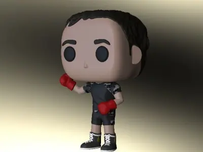 Funko Boxeador  3D print model