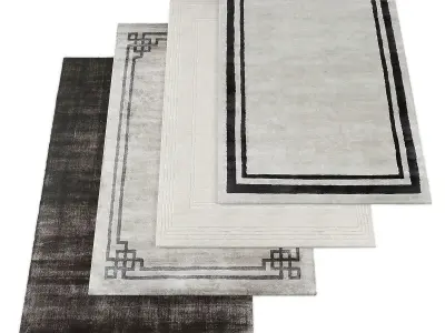 Rugs462 Low-poly 3D model