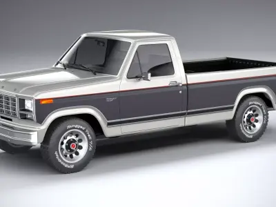 F-150 Ranger 1980 3D model