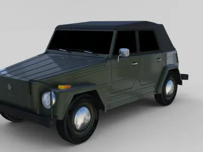 VW Type 181 3D model