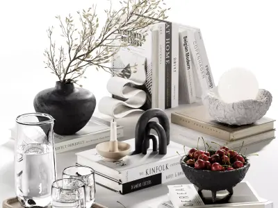 Decorative Set 41 3D model purchase