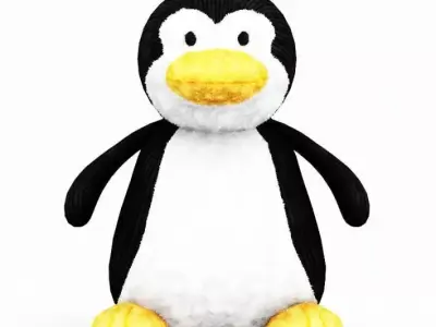 Penguin Toy 3D model