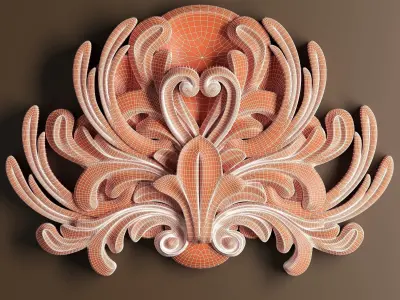 ornament 3D model buy