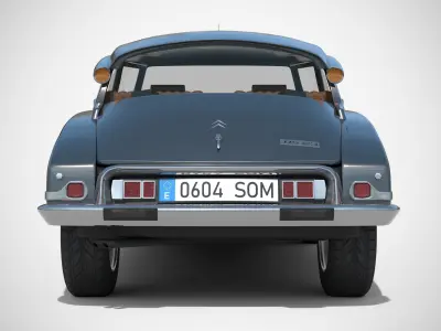 Citroen DS 23 - 1974 3D model