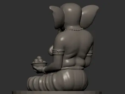 Ganesh ji 3d model 3D print model